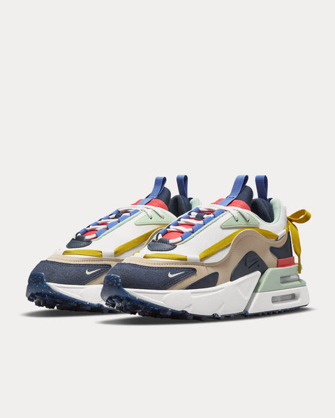 Air Max Furyosa Rattan / Obsidian / Pistachio Frost / Summit White Low Top Sneakers