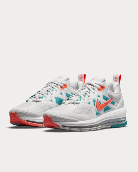 Nike Genome Photon Dust / White / Turbo Green / Hyper Grape Low Top Sneakers - 2