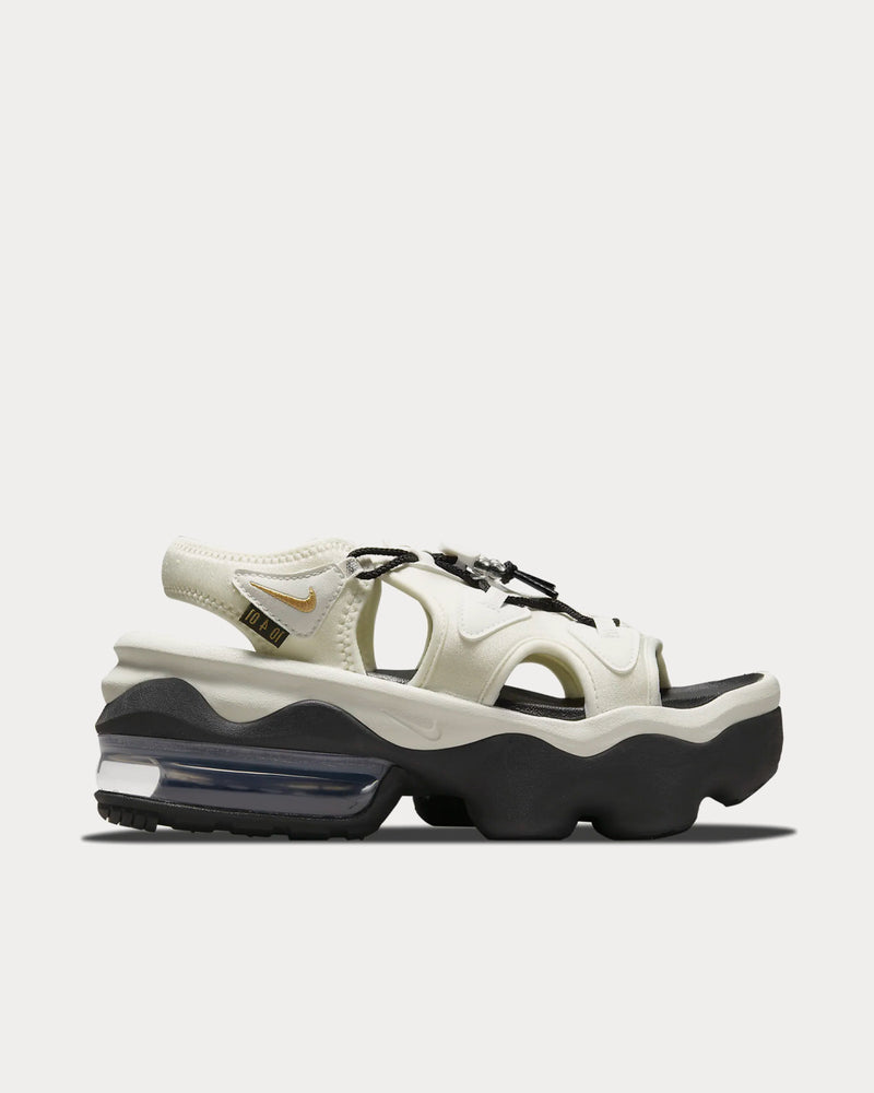 Nike Air Max Koko Serena Williams Design Crew Summit White / Black / Metallic Gold Sandals - 1