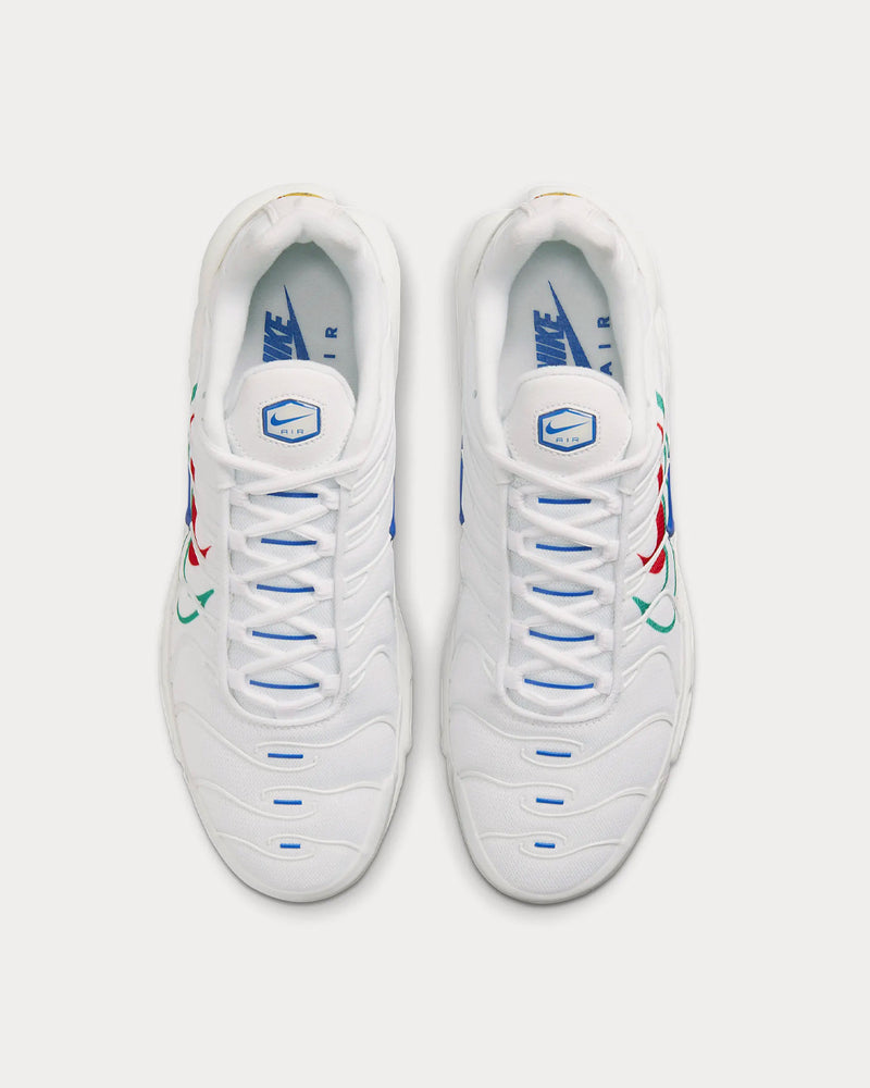 Nike Air Max Plus White / Green Noise / University Red / Game Royal Low Top Sneakers - 2