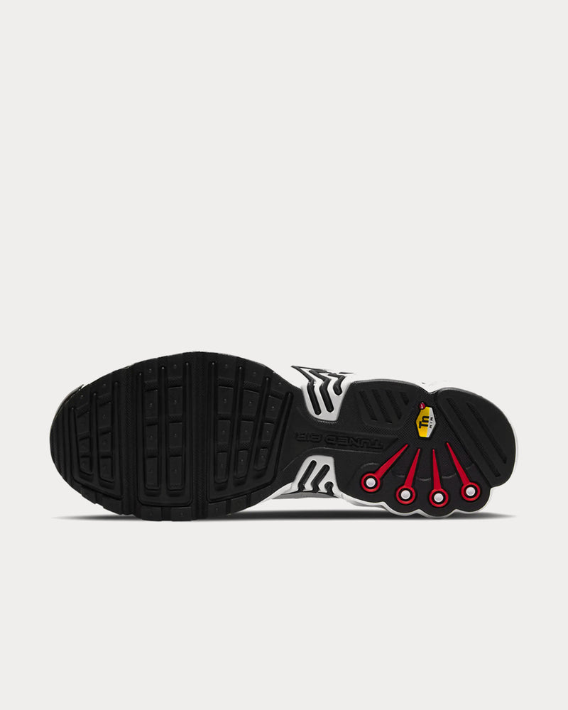 Nike Air Max Plus 3 Leather White Low Top Sneakers - 4