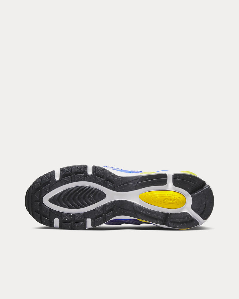 Nike Air Max TW White / Racer Blue / Black / Speed Yellow Low Top Sneakers - 5