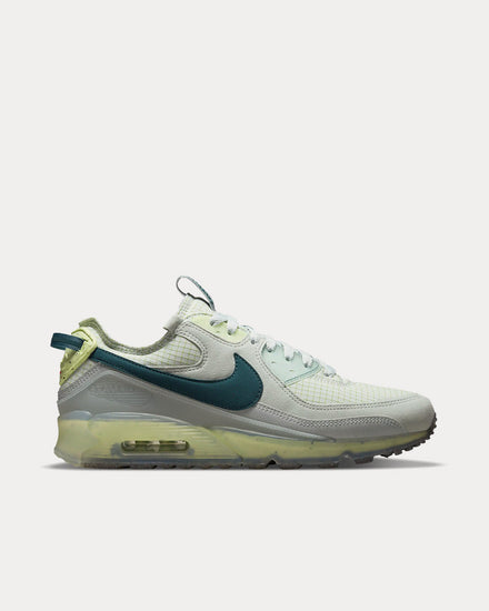 Nike Air Max Terrascape 90 Grey Haze / Seafoam / Light Liquid Lime / Dark Teal Green Low Top Sneakers - 1