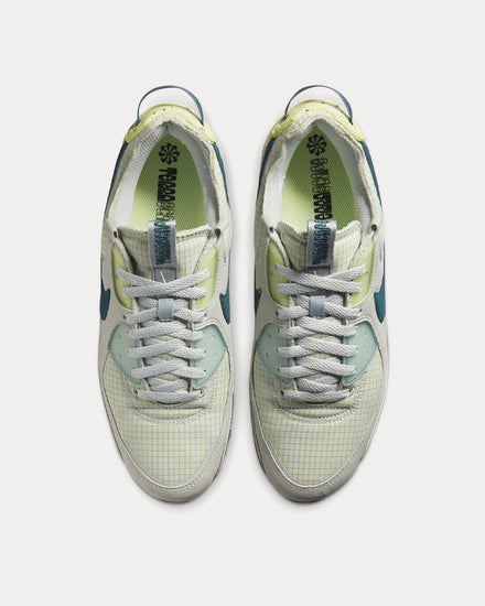Nike Air Max Terrascape 90 Grey Haze / Seafoam / Light Liquid Lime / Dark Teal Green Low Top Sneakers - 2