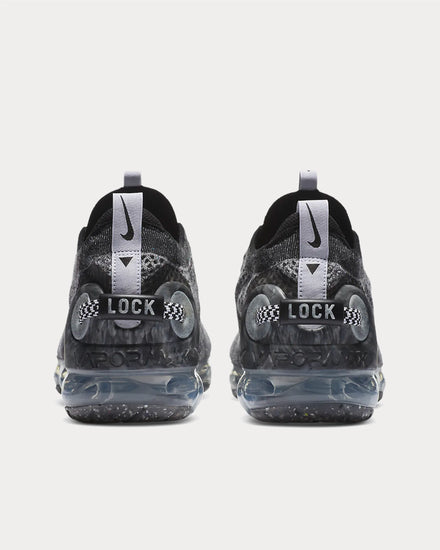Nike Air VaporMax 2020 Flyknit Black Low Top Sneakers - 5