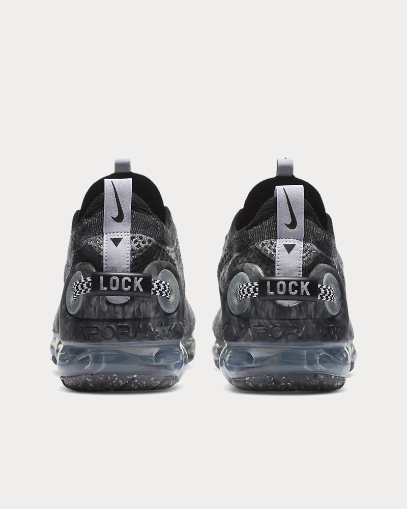 Nike Air VaporMax 2020 Flyknit Black Low Top Sneakers - 5