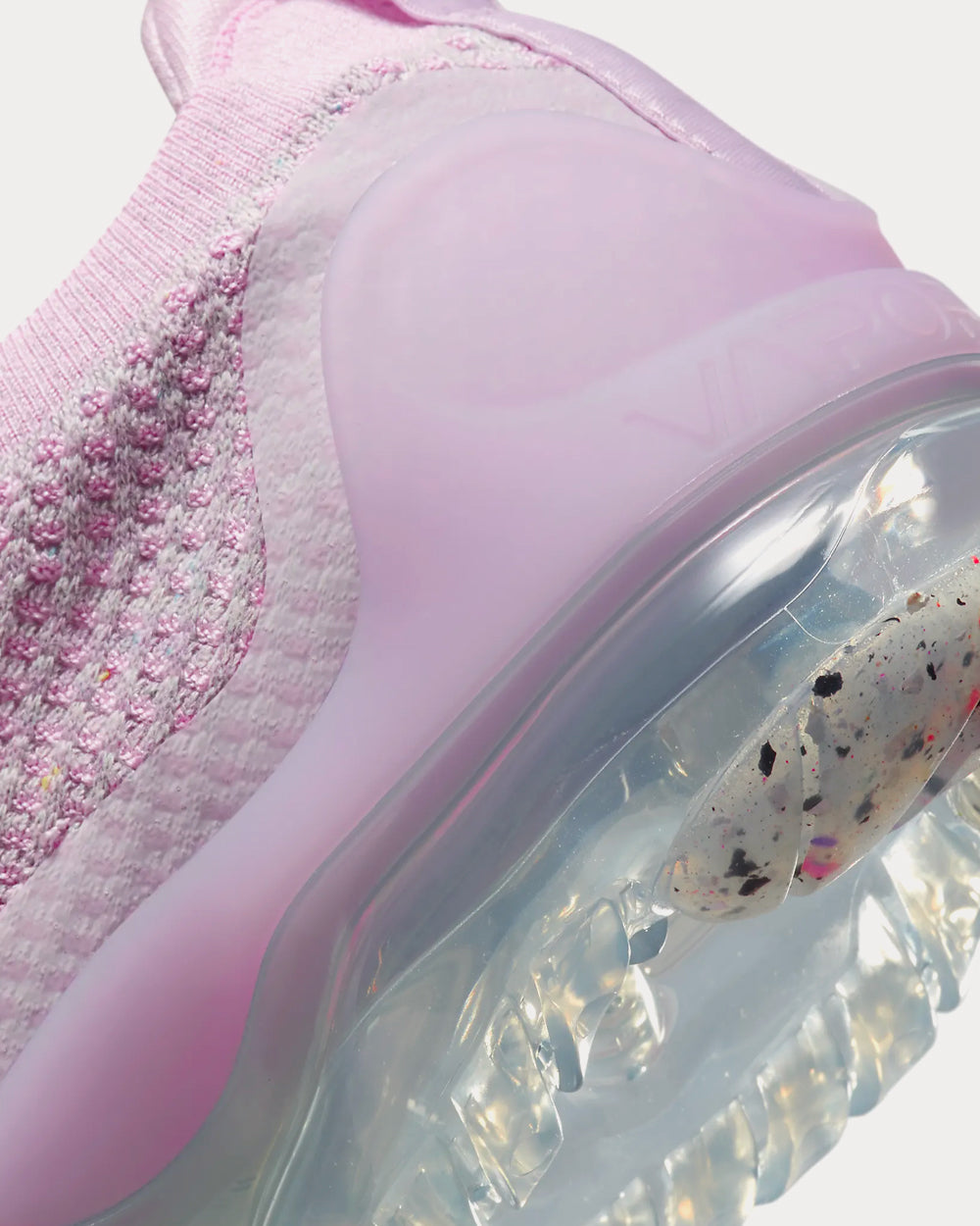 Nike Air VaporMax 2021 FK Light Arctic Pink Summit White Metallic Silver Iced Lilac Low Top Sneakers Sneak in Peace