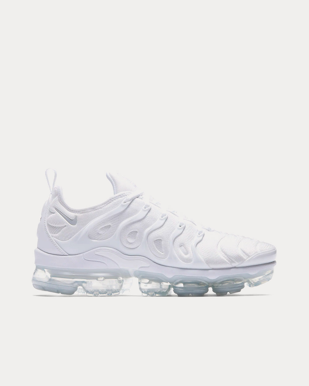 Men s Air VaporMax Plus White Pure Platinum White Low Top Sneakers