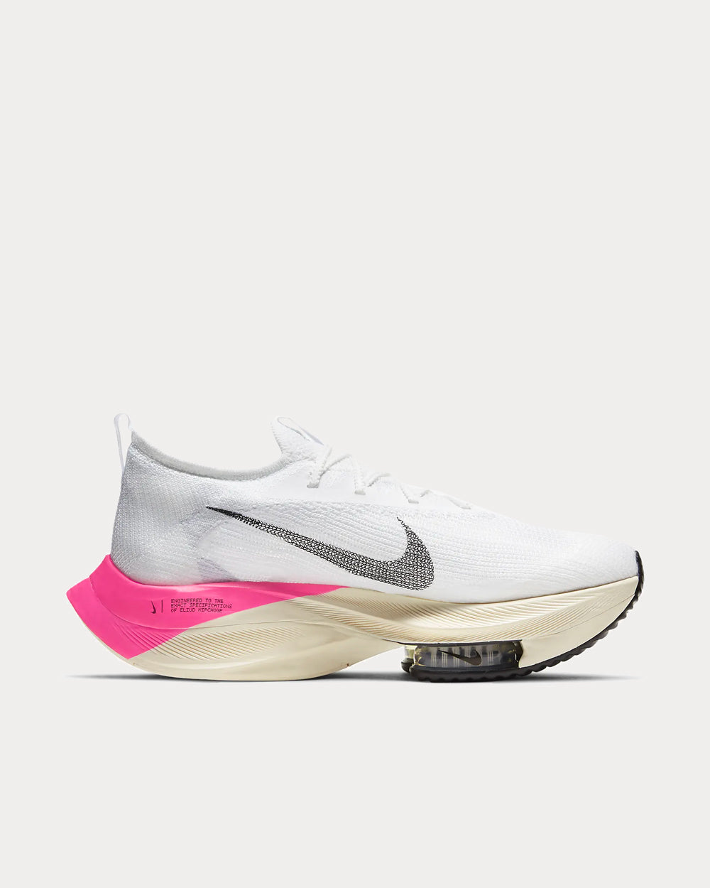 Fuerza motriz Sociología anillo Nike Air Zoom Alphafly Next% Eliud Kipchoge White Running Shoes - Sneak in  Peace