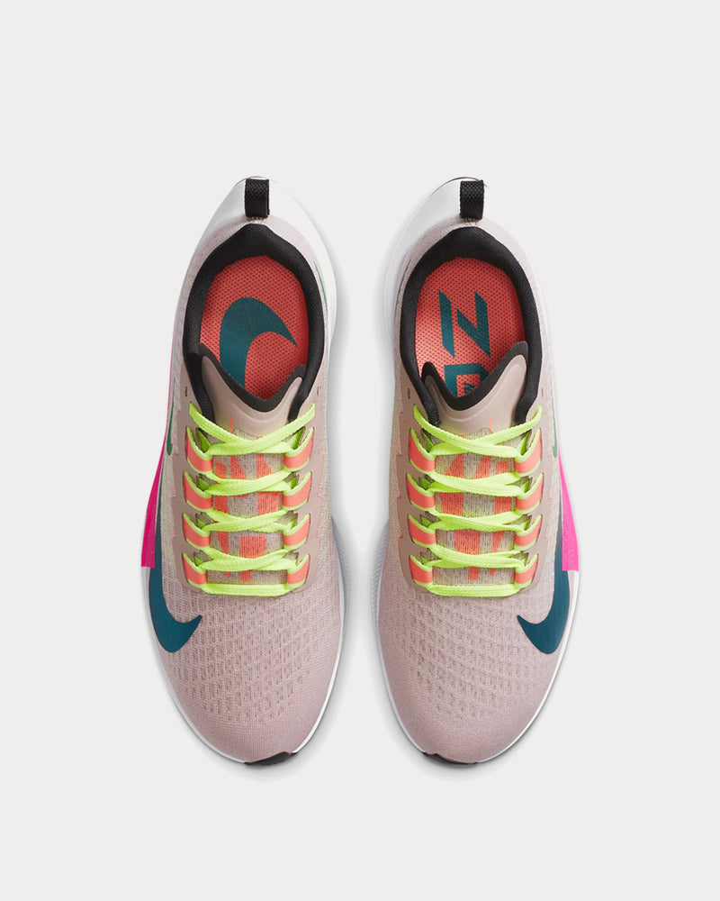 Nike Air Zoom Pegasus 37 Premium Barley Rose Running Trainers - 3