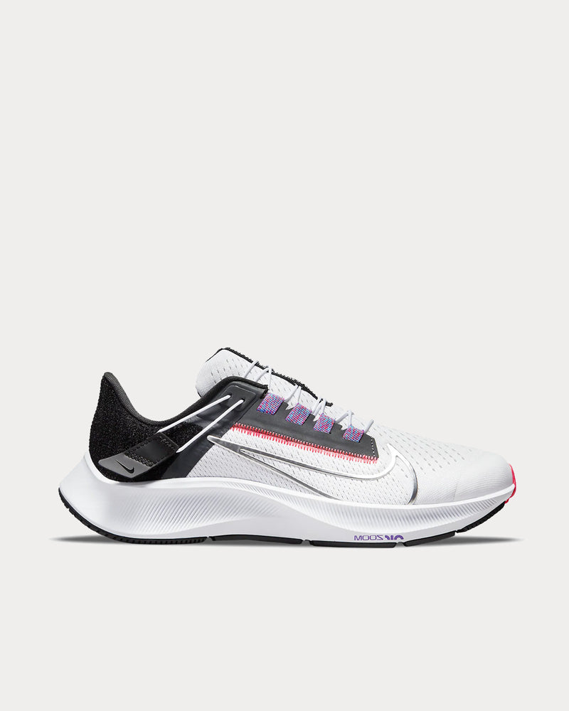 Nike Women's Air Zoom Pegasus 38 FlyEase White Black Flash