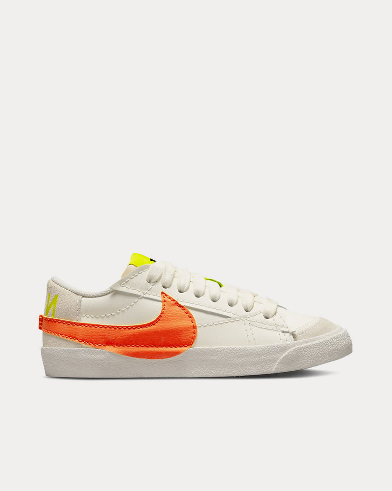 Nike Blazer Low '77 Jumbo Sail / Atomic Green / Rush Orange Low Top Sneakers - 1