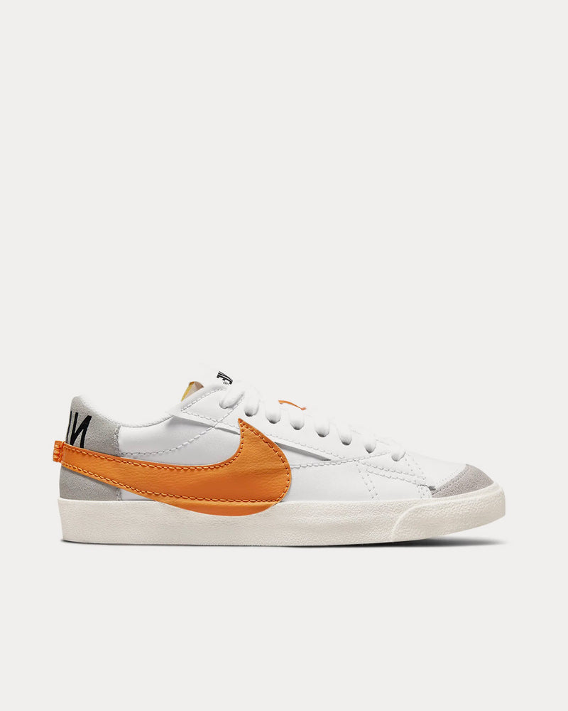 Nike Blazer Low '77 Jumbo White / Grey Fog / Sail / Alpha Orange Low Top Sneakers - 1