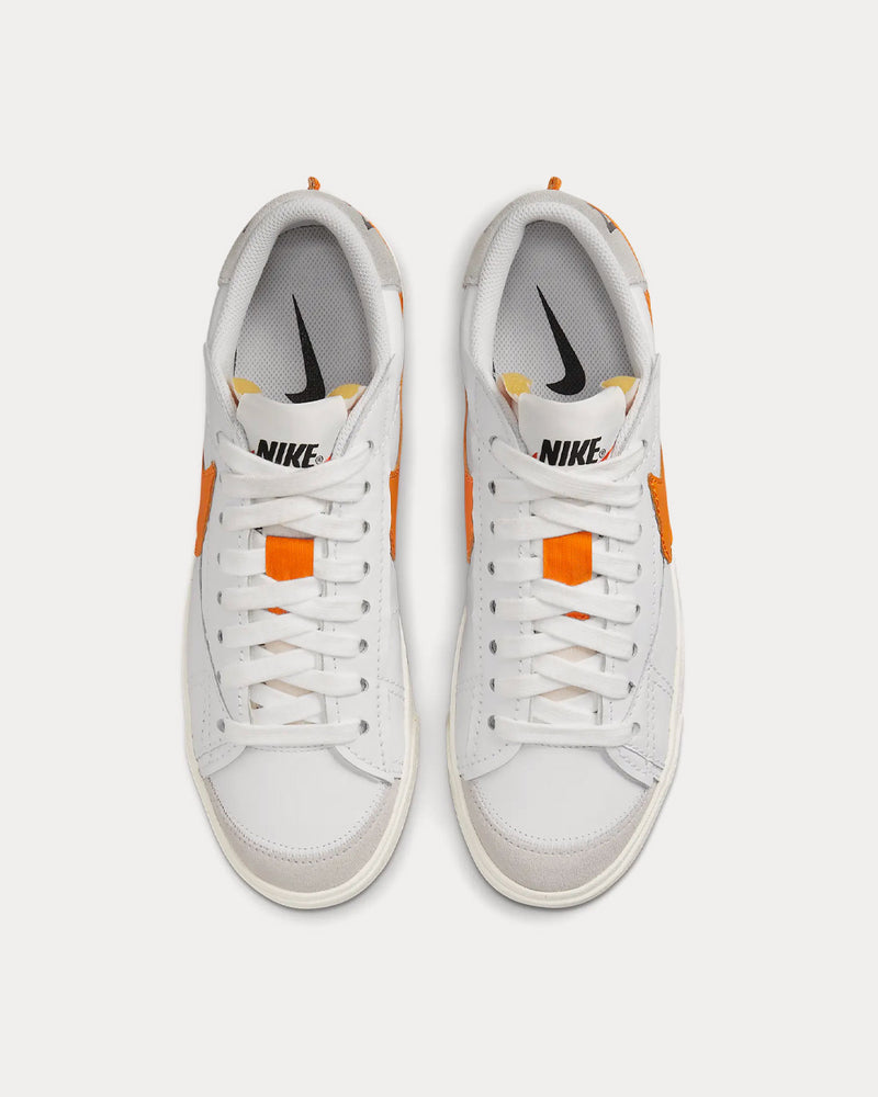 Nike Blazer Low '77 Jumbo White / Grey Fog / Sail / Alpha Orange Low Top Sneakers - 2