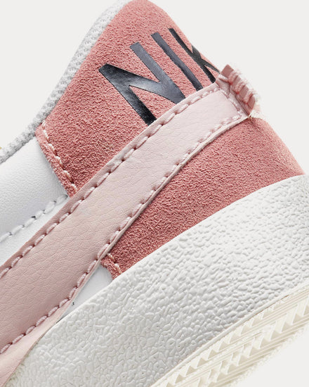 Nike Blazer Low '77 Jumbo White / Rose Whisper / White / Pink Oxford Low Top Sneakers - 6