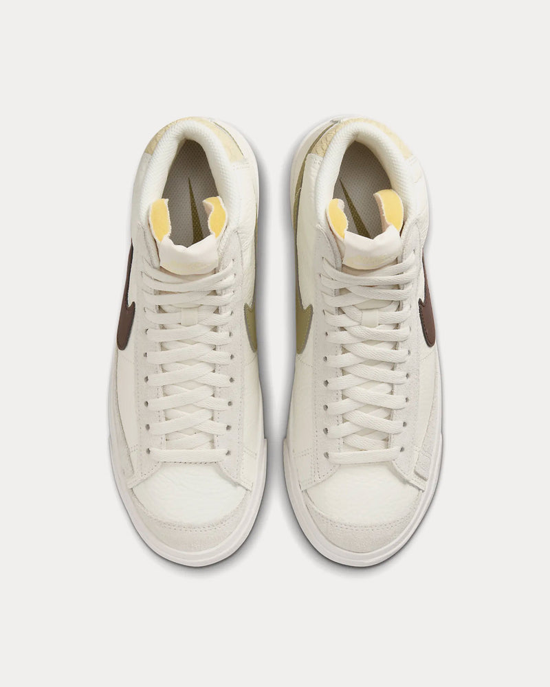 Nike Blazer Mid '77 Sail / Photon Dust / Phantom / Earth High Top Sneakers - 2