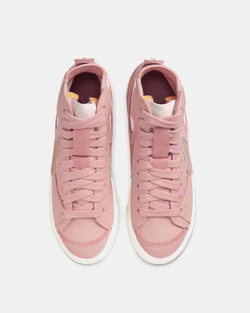 Nike Blazer Mid '77 Jumbo Pink Oxford / Pink Oxford / Sail / Rose Whisper High Top Sneakers - 2