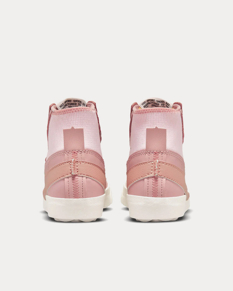 Nike Blazer Mid '77 Jumbo Pink Oxford / Pink Oxford / Sail / Rose Whisper High Top Sneakers - 4