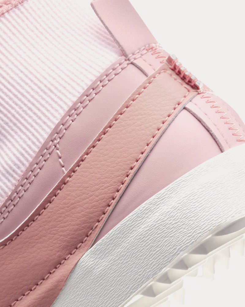 Nike Blazer Mid '77 Jumbo Pink Oxford / Pink Oxford / Sail / Rose Whisper High Top Sneakers - 6