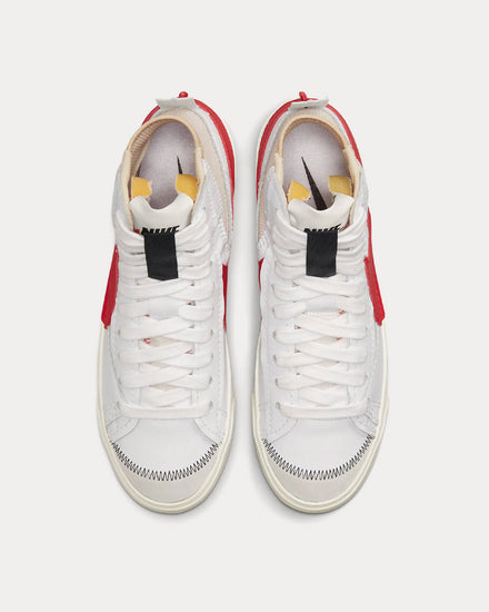 Nike Blazer Mid '77 Jumbo White / Rattan / White / Habanero Red High Top Sneakers - 2