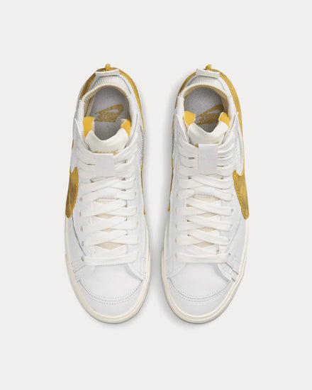 Nike Blazer Mid '77 Jumbo White / Wheatgrass / Sail / Sanded Gold High Top Sneakers - 2