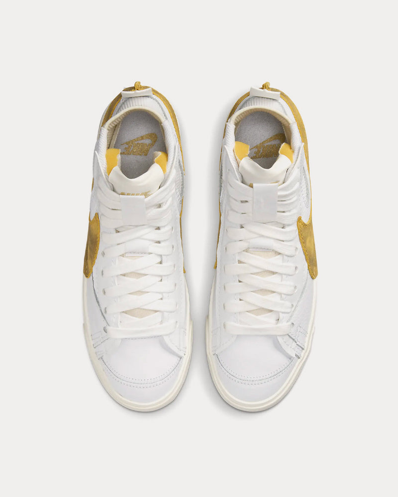 Nike Blazer Mid '77 Jumbo White / Wheatgrass / Sail / Sanded Gold High Top Sneakers - 2