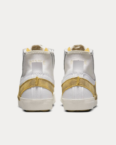 Nike Blazer Mid '77 Jumbo White / Wheatgrass / Sail / Sanded Gold High Top Sneakers - 4