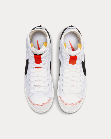Nike Blazer Mid '77 Jumbo Pink White / White / Sail / Black High Top Sneakers - 2