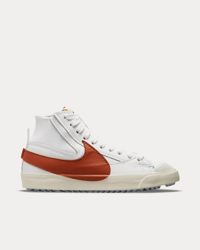 Nike Blazer Mid '77 Jumbo White / White / Sail / Dark Russet High Top Sneakers - 1