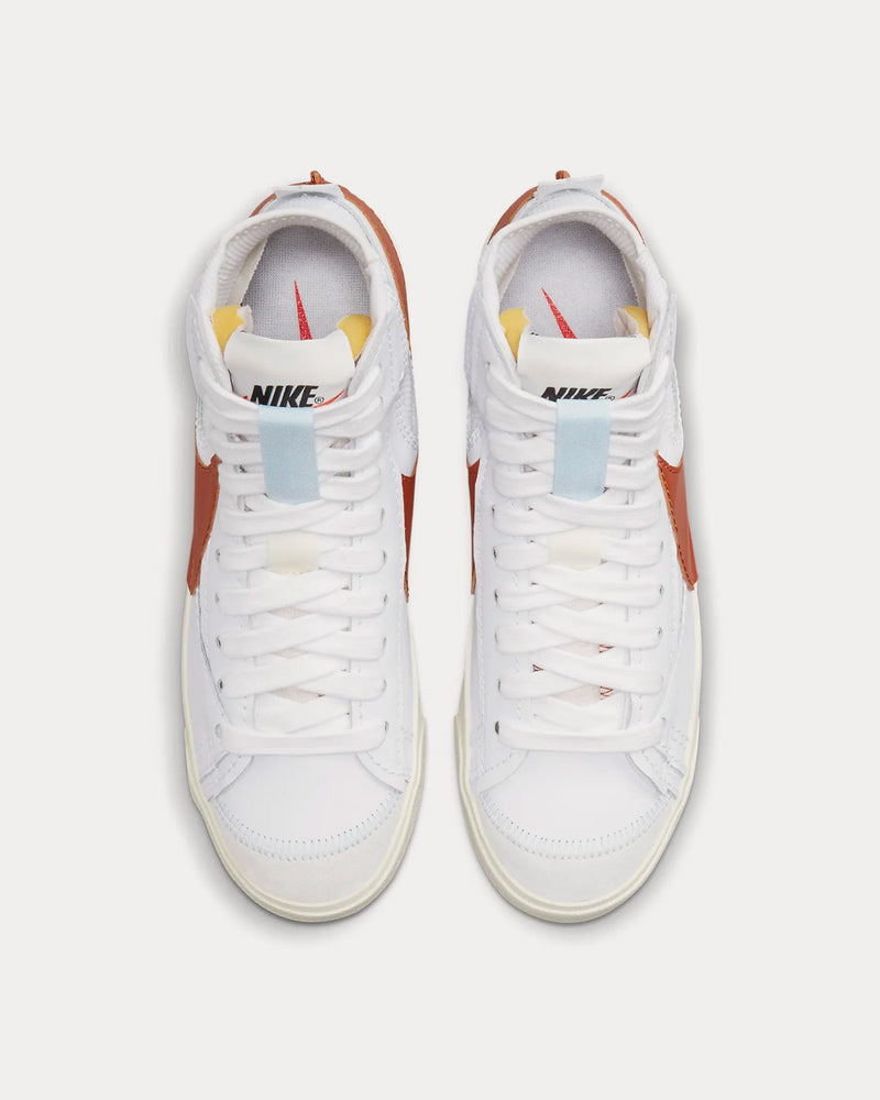 Nike Blazer Mid '77 Jumbo White / White / Sail / Dark Russet High Top Sneakers - 2