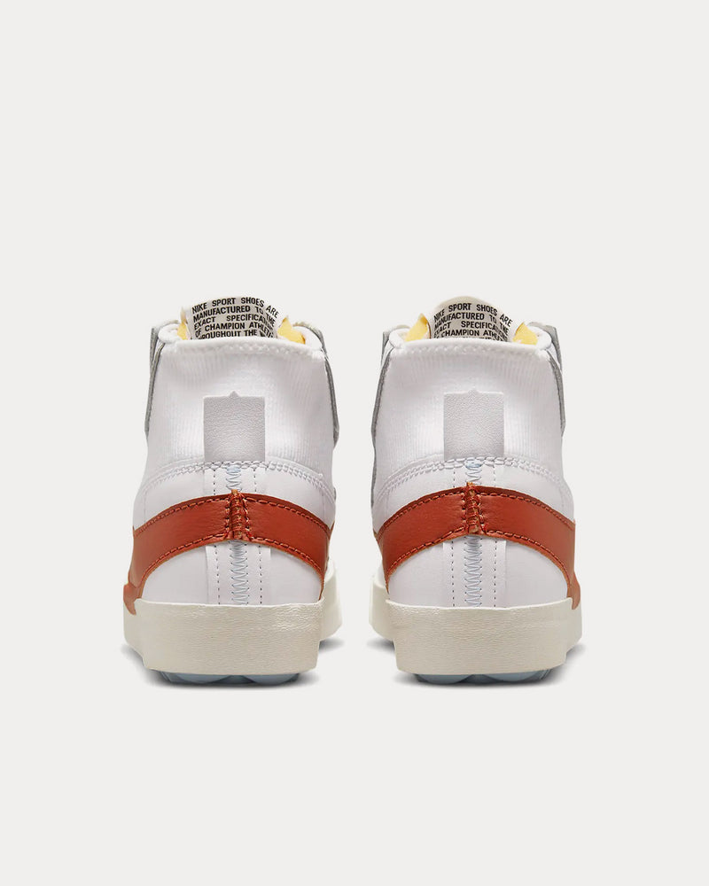 Nike Blazer Mid '77 Jumbo White / White / Sail / Dark Russet High Top Sneakers - 4