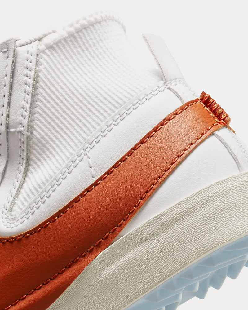 Nike Blazer Mid '77 Jumbo White / White / Sail / Dark Russet High Top Sneakers - 5