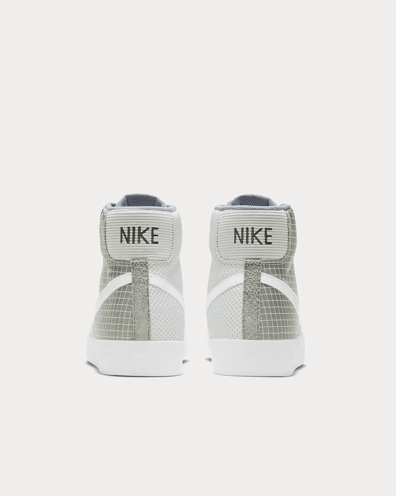 Nike Blazer Mid '77 Patch Smoke Grey High Top Sneakers - 5