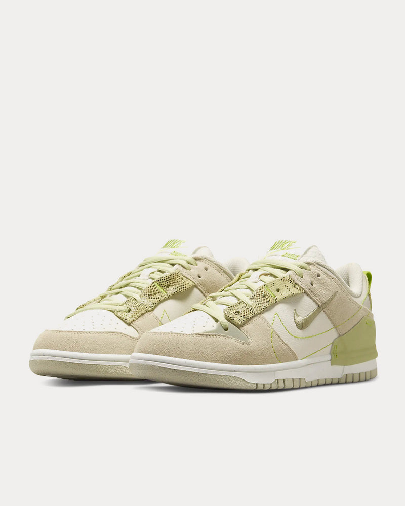 Nike Dunk Disrupt 2 Phantom / Olive Aura / Vivid Green / Light Stone Low Top Sneakers - 3