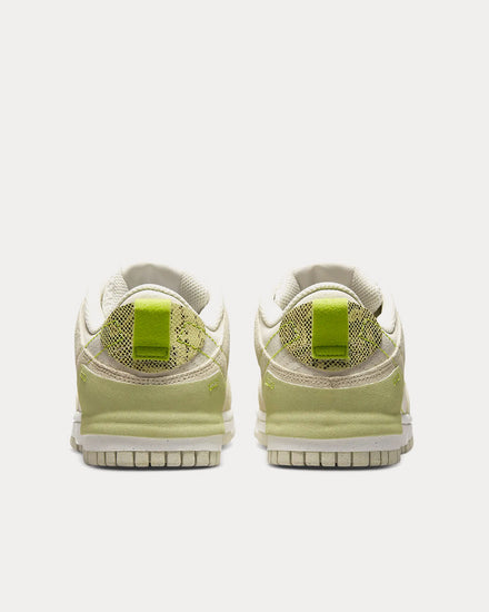 Nike Dunk Disrupt 2 Phantom / Olive Aura / Vivid Green / Light Stone Low Top Sneakers - 4
