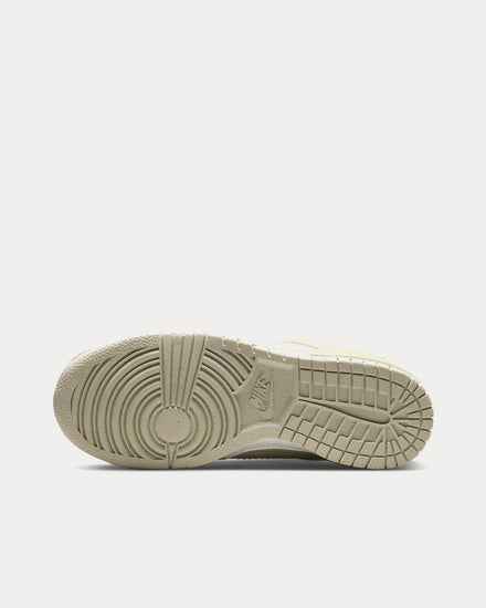 Nike Dunk Disrupt 2 Phantom / Olive Aura / Vivid Green / Light Stone Low Top Sneakers - 5