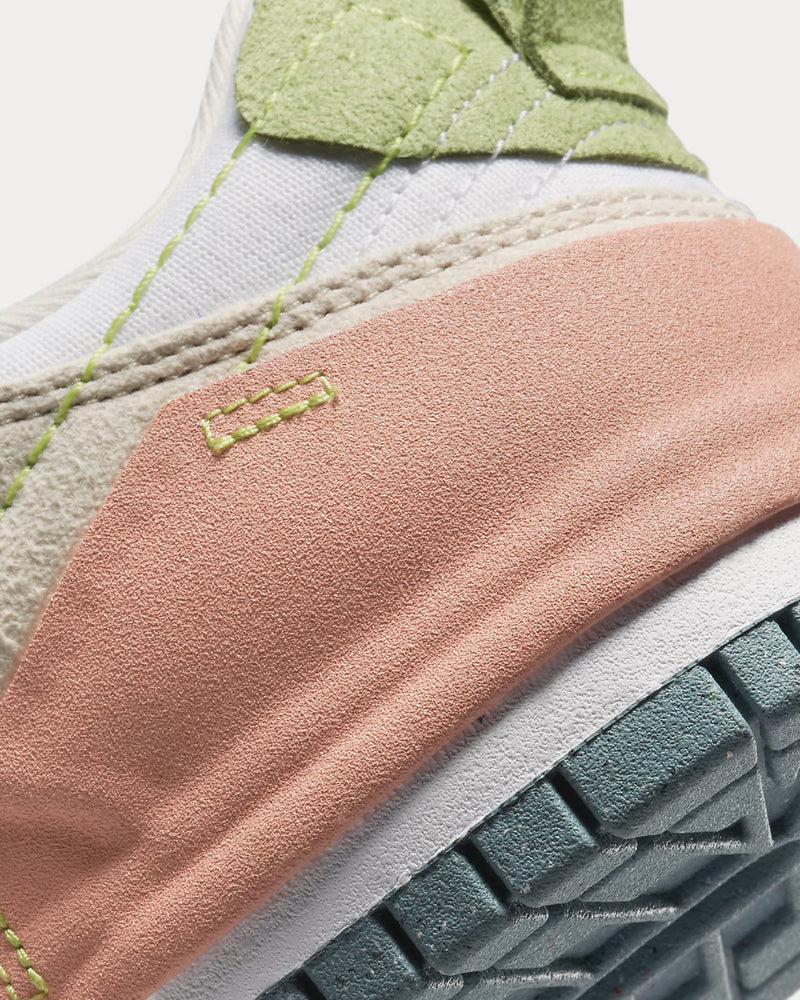 Nike Dunk Disrupt 2 White / Light Madder Root / Ocean Cube / Celery Low Top Sneakers - 6