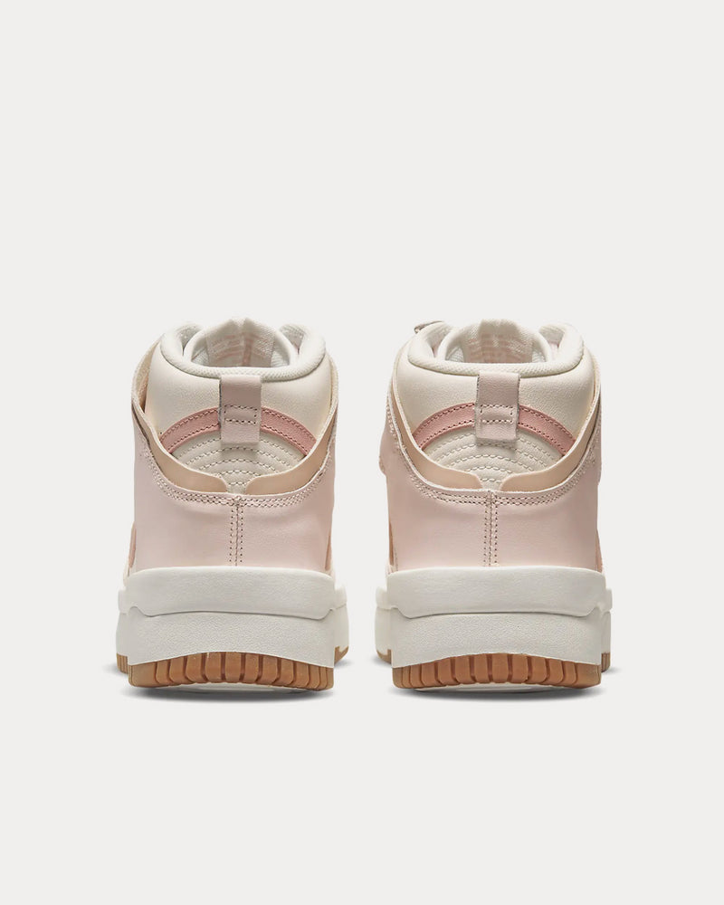 Nike Dunk High Up Sail / Light Soft Pink / Pearl White / Pink Oxford High Top Sneakers - 4