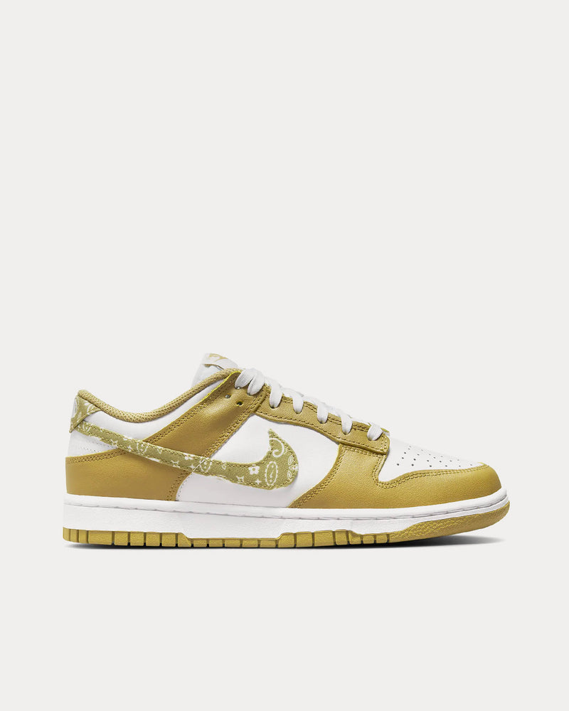 Nike Dunk Low White / White / Barley Low Top Sneakers - 1