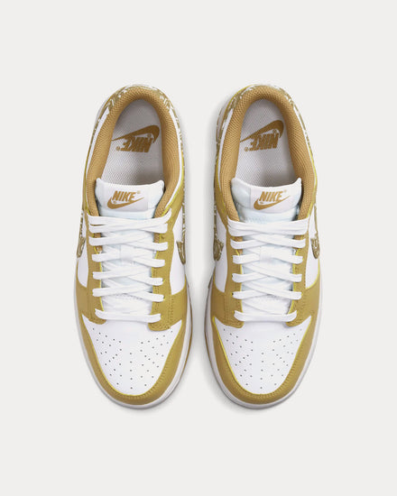 Nike Dunk Low White / White / Barley Low Top Sneakers - 2