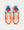 Dunk Low Disrupt Sail / Total Orange / Gum Medium Brown / Light Photo Blue Low Top Sneakers