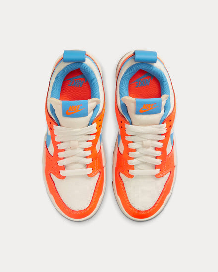 Nike Women's Dunk Low Disrupt Sail Total Orange Gum Medium