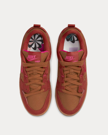 Nike Dunk Low Disrupt 2 Desert Bronze / Rugged Orange / Canyon Rust / Pink Prime Low Top Sneakers - 2