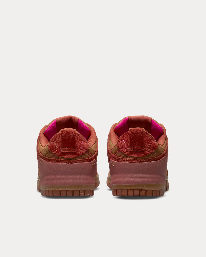 Nike Dunk Low Disrupt 2 Desert Bronze / Rugged Orange / Canyon Rust / Pink Prime Low Top Sneakers - 4