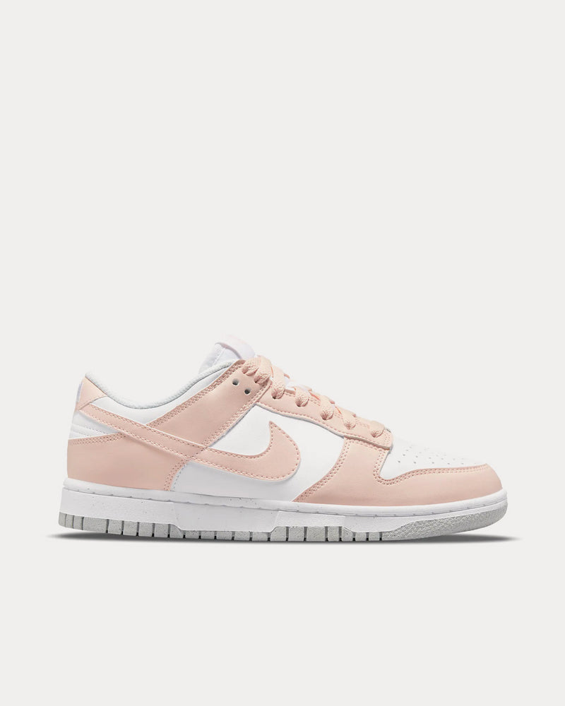 Nike Dunk Low Next Nature White / Pale Coral Low Top Sneakers - 1