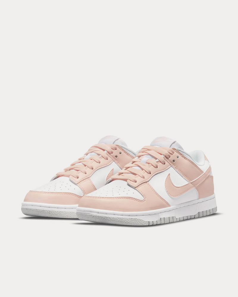 Nike Dunk Low Next Nature White / Pale Coral Low Top Sneakers - 3