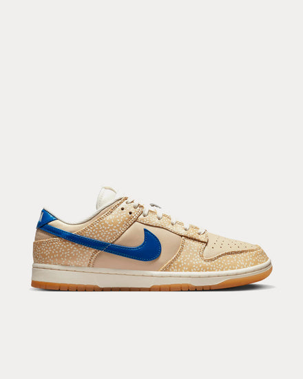 Nike Dunk Low Sesame / Blue Jay-Sail / Sanddrift Low Top Sneakers - 1