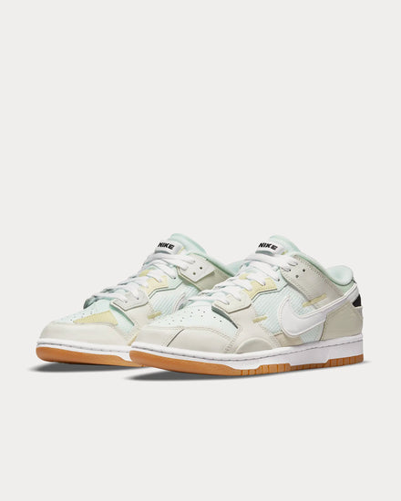 Nike Dunk Scrap Sail / Sea Glass / Seafoam / White Low Top Sneakers - 3