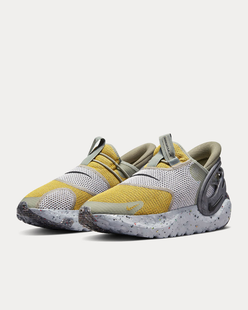 Yellow nike slip ons Clearance