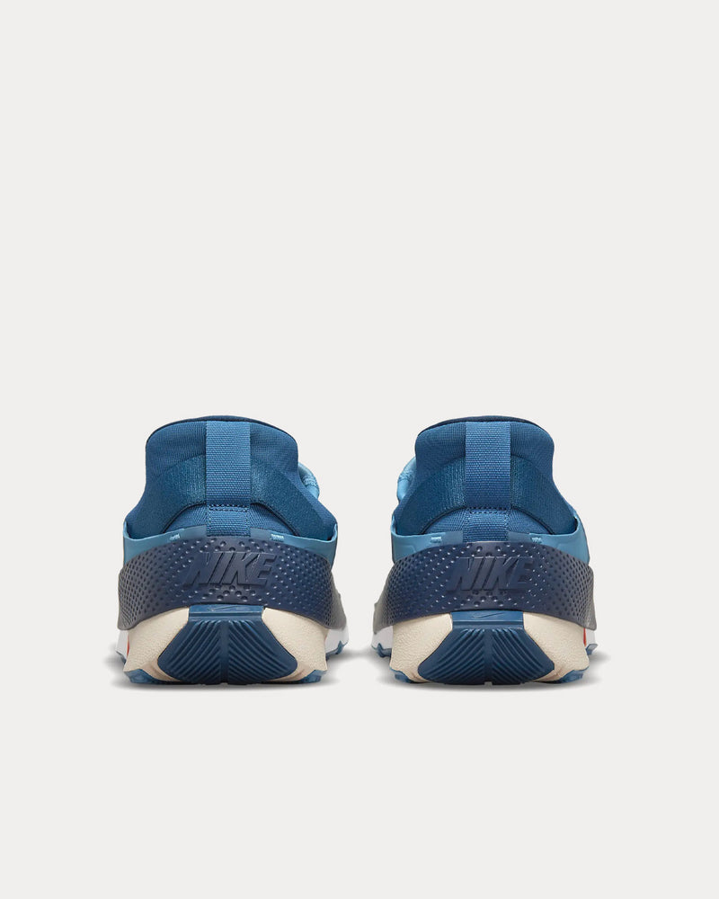 Nike Go FlyEase Court Blue / Dutch Blue / White Slip On Sneakers - 4